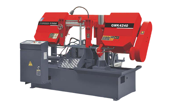 火炬开发区街道GWK4240数控双柱卧式带锯床