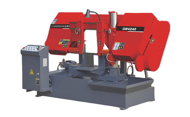 火炬开发区街道GW4240双柱卧式带锯床